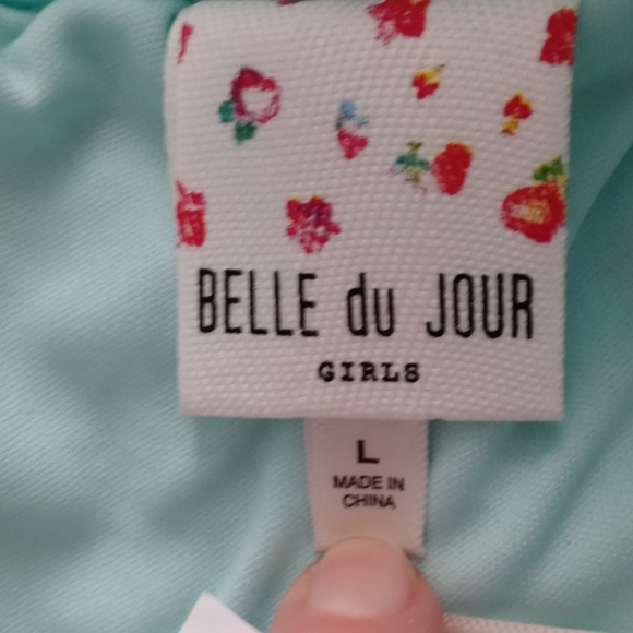 💐H-P Mermaid sequence hi waist shorts girls Sz L - Picture 2 of 5